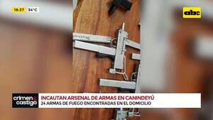 Incautan arsenal en Katueté: ¿propiedad funcionaba como depósito del crimen organizado? - Crimen y castigo - ABC Color