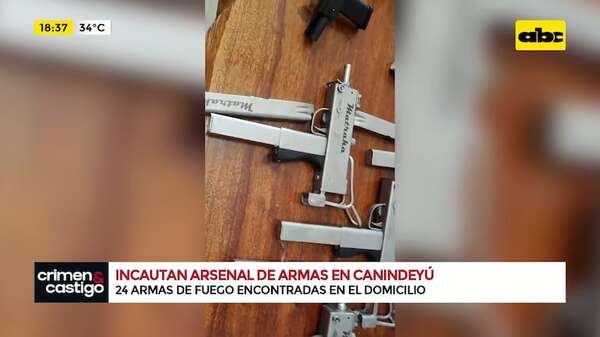 Incautan arsenal en Katueté: ¿propiedad funcionaba como depósito del crimen organizado? - Crimen y castigo - ABC Color