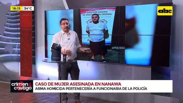 Comerciante asesinada por su prestamista en Nanawa: ¿arma del crimen pertenece a la Policía? - Crimen y castigo - ABC Color