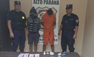 Tras quejas de vecinos, detienen a dos microtraficantes