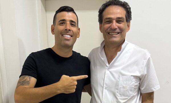 Camarasa dejó el hospital y ya le bajó un pescadito