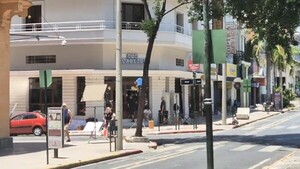 Esquina frente al Panteón Nacional de Asunción se renueva