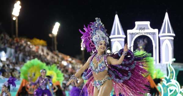 La Nación / Encarnación vibra hoy con la segunda noche de su espectacular carnaval