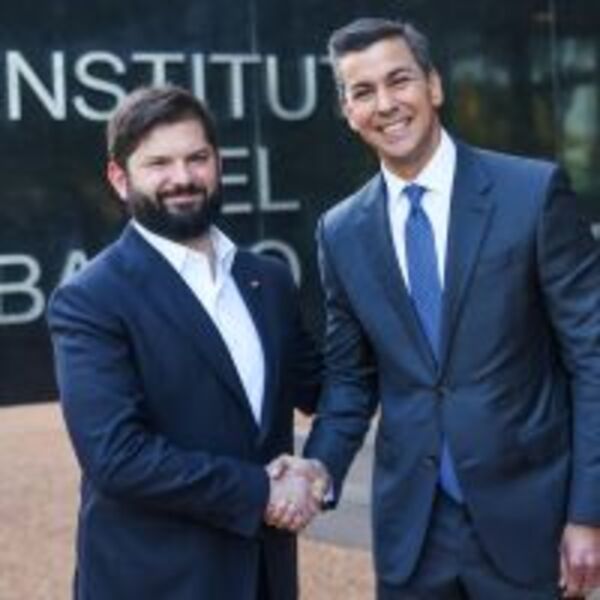 Presidente Peña y Presidente Boric se reúnen con empresarios para impulsar la integración y los negocios entre Paraguay y Chile :: Presidencia de la República del Paraguay