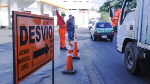 Disponen de medidas de seguridad por obras sobre Mariscal López