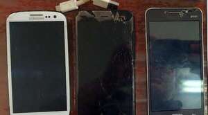 Buscan a dueños de celulares recuperados en un procedimiento en Luque