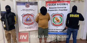 DETIENEN A SUJETO CON MÚLTIPLES ÓRDENES DE CAPTURA POR HOMICIDIO Y OTROS DELITOS  - Itapúa Noticias
