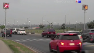 ¿Solo control de velocidad o fotomulta en Costanera?