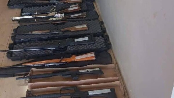 Descubren un arsenal en una vivienda de Katueté