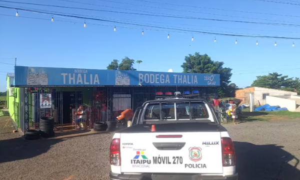 Asaltan comercio en San Vicente Pancholo: Delincuentes roban dinero y armas
