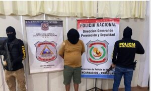 Sicario fue detenido en Encarnación