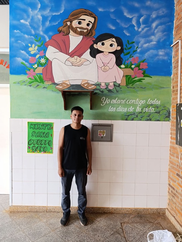 Un Toque de Color: Mural Transforma el Área de Pediatría del Hospital Regional de Concepción