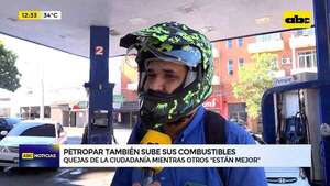 Petropar sube el precio de sus combustibles: así reaccionó la ciudadanía - ABC Noticias - ABC Color