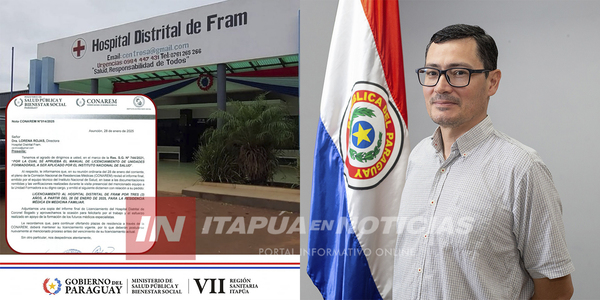 HOSPITAL DISTRITAL DE FRAM RECIBIÓ LICENCIA PARA FORMAR NUEVOS PROFESIONALES MÉDICOS - Itapúa Noticias