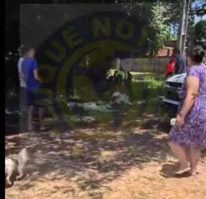 Hombre fue baleado y saltó de su auto para salvarse
