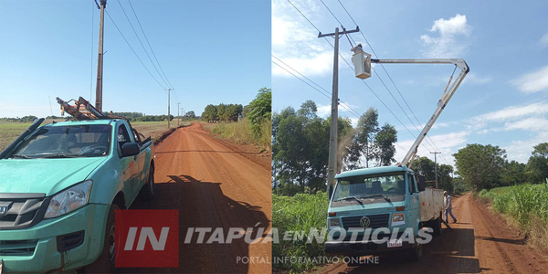 ANDE MEJORA LA CALIDAD DEL SERVICIO ELÉCTRICO PARA MÁS DE 2.000 CLIENTES EN ITAPÚA - Itapúa Noticias