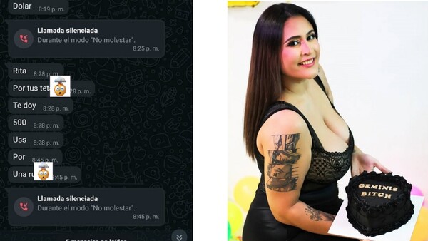 La Pastelera sexy escrachó a un señor casado por hacerle una propuesta tie'ŷ