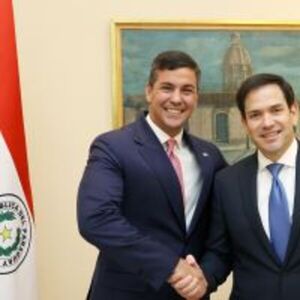 Presidente recibe en Mburuvicha Róga al senador norteamericano, Marco Rubio :: Presidencia de la República del Paraguay