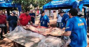 Diario HOY | Preparan 1.500 kg de carne para el gran almuerzo gratuito por aniversario de Capiatá