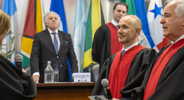 Diego Moreno promete cumplir con seriedad, responsabilidad y dedicación su cargo en la Corte IDH - Judiciales.net