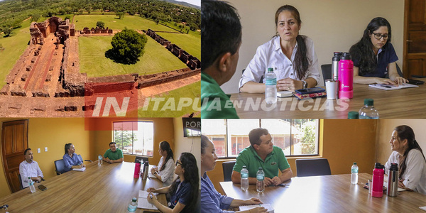 MUNICIPALIDAD DE TRINIDAD Y SENATUR COORDINAN ACCIONES PARA LA CONSERVACIÓN DE LAS MISIONES JESUÍTICAS - Itapúa Noticias