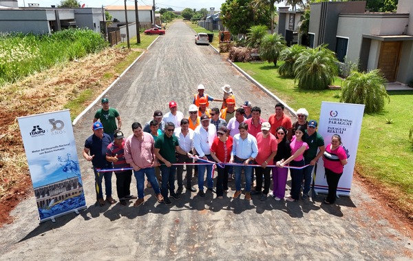 San Alberto estrena obras viales y moderno sistema de agua potable - ADN Digital