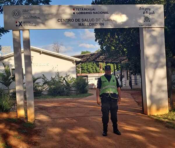 Refuerzan seguridad en Hospitales prioritarios de Alto Paraná - Unicanal