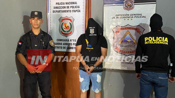 DETIENEN A HOMBRE EN PROSECUCIÓN AL ROBO BANCARIO EN NARANJAL - Itapúa Noticias