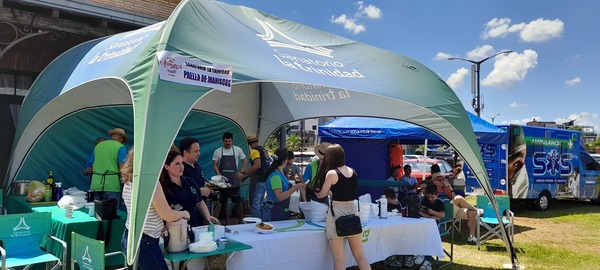 Sanatorio La Trinidad se suma al Gran Almuerzo Solidario