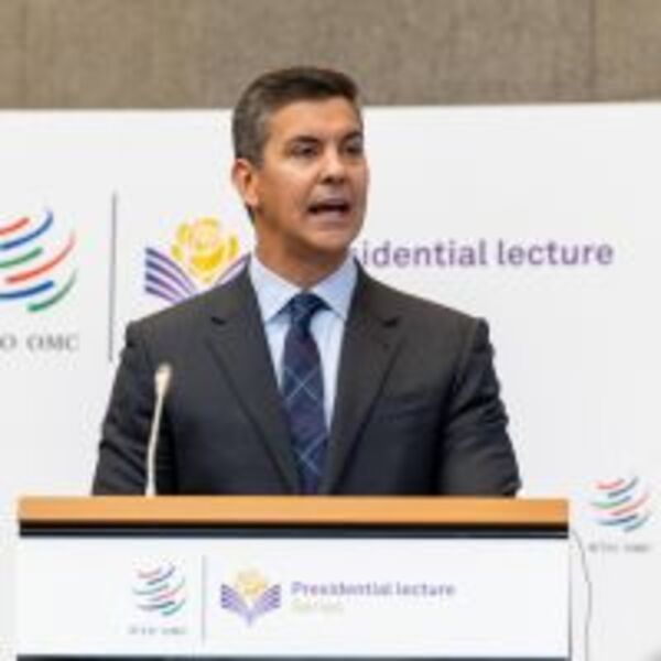 Presidente Peña abordó los desafíos y oportunidades del comercio internacional frente a la OMC :: Presidencia de la República del Paraguay