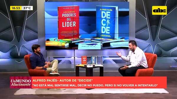Alfred Pajés presenta su libro “los nuevos poderes del lider” - ABC TV - ABC Color
