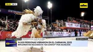 Carnaval Encarnaceno: 14.000 personas vibraron al ritmo de batucadas - ABC Noticias - ABC Color