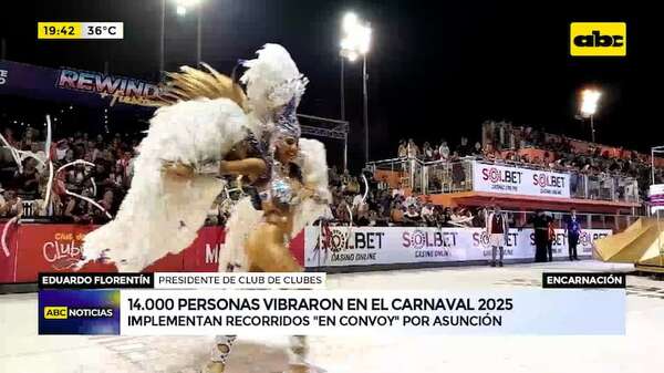 Carnaval Encarnaceno: 14.000 personas vibraron al ritmo de batucadas - ABC Noticias - ABC Color