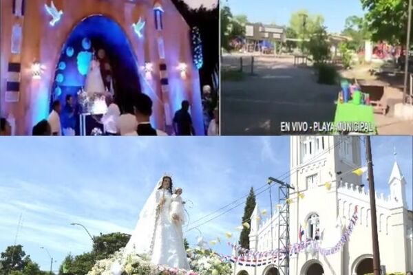 Areguá festejó a la Virgen de la Candelaria - SNT