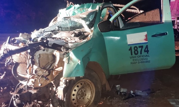 Trágico accidente en Tacuatí: funcionario de la ANDE pierde la vida en choque frontal - OviedoPress