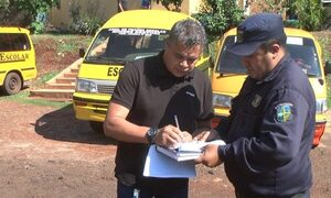 Verifican transportes escolares en Franco