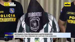 Video: Detienen a un presunto sicario del clan Rotela - ABC Noticias - ABC Color