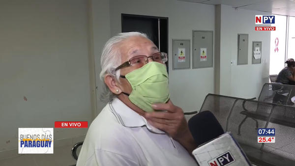 Abuela de 81 años esperó 12 horas en IPS para sacar un turno y ya no le alcanzó