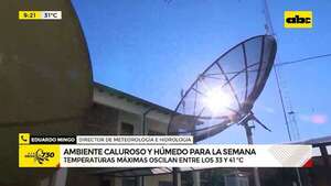 Meteorología: “podemos llegar a umbrales de calor extremo”  - ABC Noticias - ABC Color