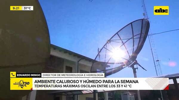 Meteorología: “podemos llegar a umbrales de calor extremo” - ABC Noticias - ABC Color