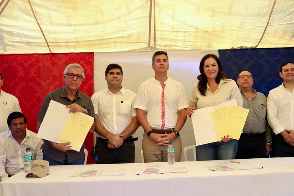 Gobierno firma contrato para pavimentar unas 300 cuadras en Itá - .::Agencia IP::.