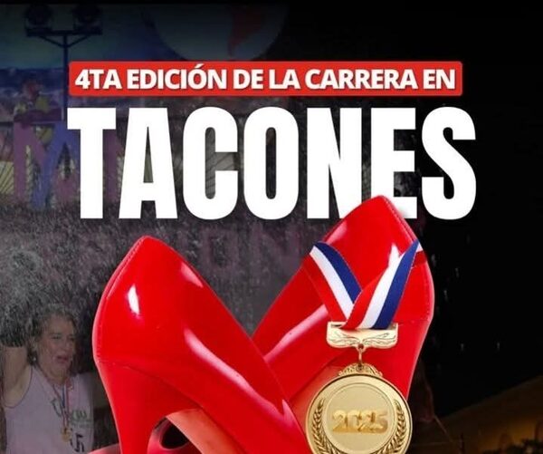 ¡Ya se viene jey la carrera en tacones!