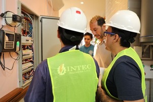 INTN verificó instalaciones eléctricas de local gastronómico en Asunción - .::Agencia IP::.