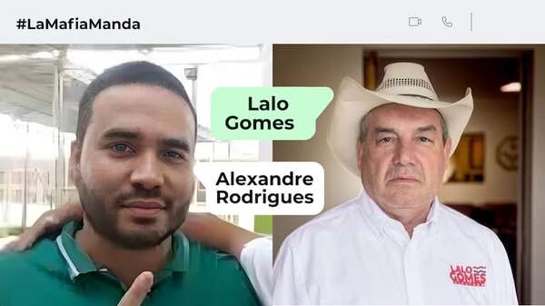 Chats entre Lalo Gomes y su hijo: amenazas y cobro de deudas de RGD - Política - ABC Color