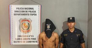 La Nación / Detienen a joven por brutal golpiza a su pareja en Cambyretá
