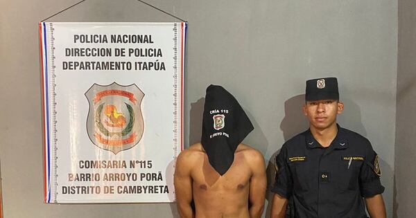 La Nación / Detienen a joven por brutal golpiza a su pareja en Cambyretá