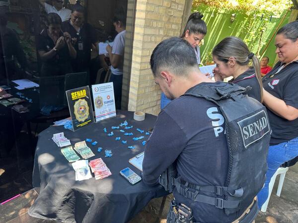Tras varias tareas investigativas, SENAD intervino foco de venta de cocaína - trece