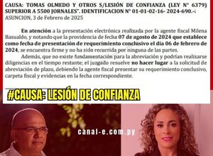 JUEZ RECHAZA PEDIDO DE ABREVIACIÓN DE PLAZO