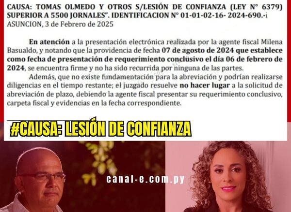 JUEZ RECHAZA PEDIDO DE ABREVIACIÓN DE PLAZO