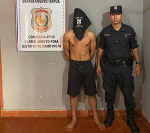 Joven detenido tras presuntamente agredir brutalmente a su pareja, quien terminó hospitalizada - Policiales - ABC Color